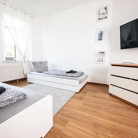 2-room With 4 Single Beds Apartment Leipzig