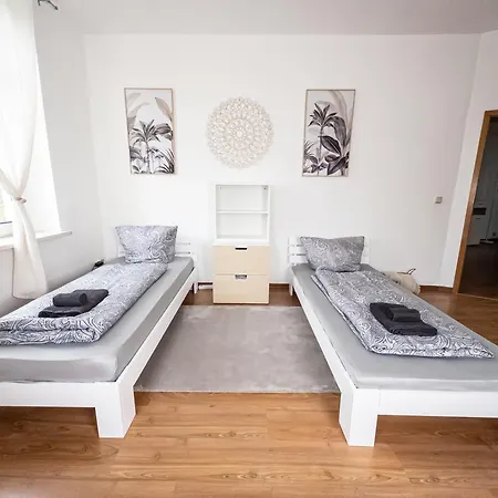 2-room With 4 Single Beds Apartment Leipzig