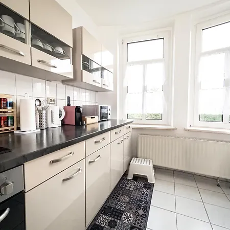 Apartment 2-room With 4 Single Beds